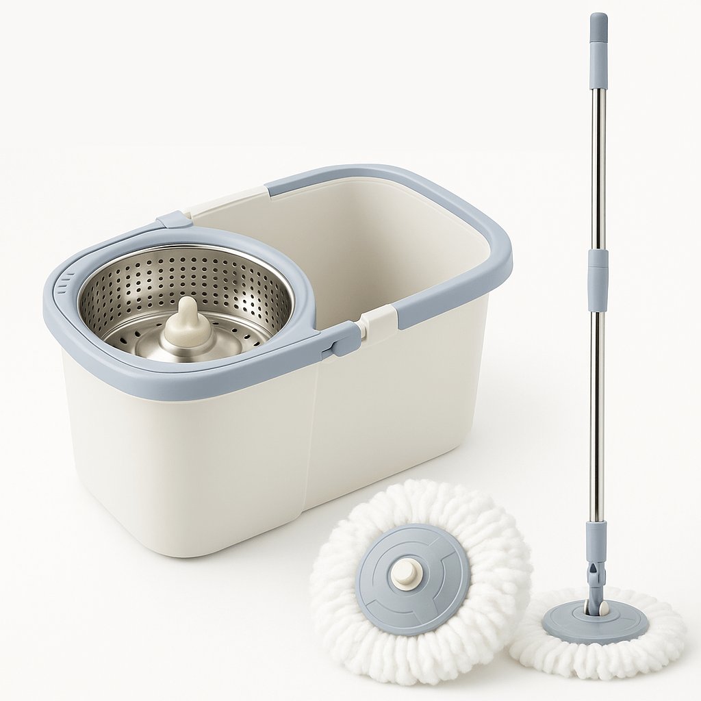 Kit de Balde y Trapero Giratorio 360° Premium - Zentral Market
